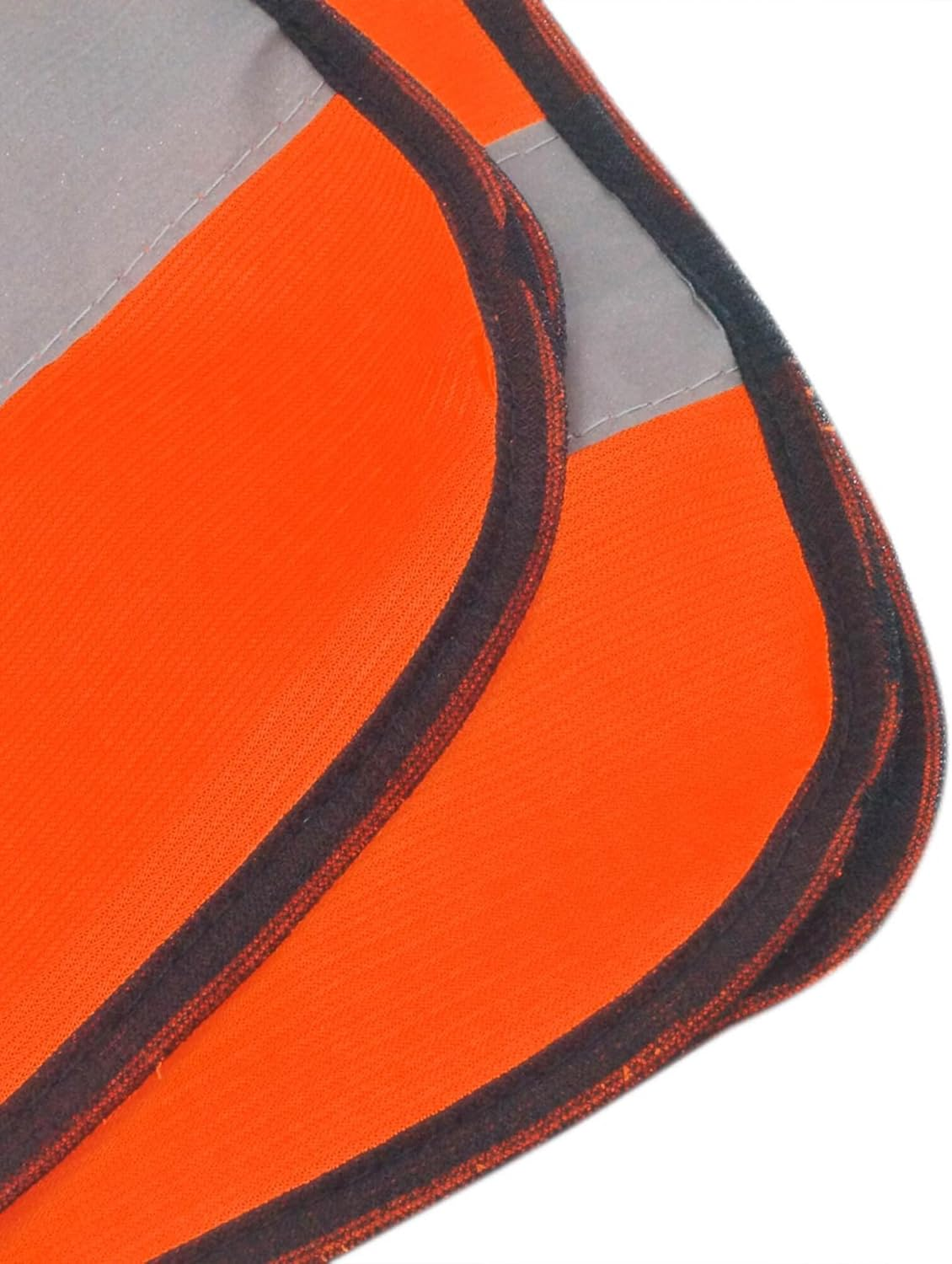 KEOYA Kids High Visibility Reflective Vest Fluorescent Neon Elastic Waist Strap Vest Pack for 2-10 Years - A 5-Pack Yellow image number 7