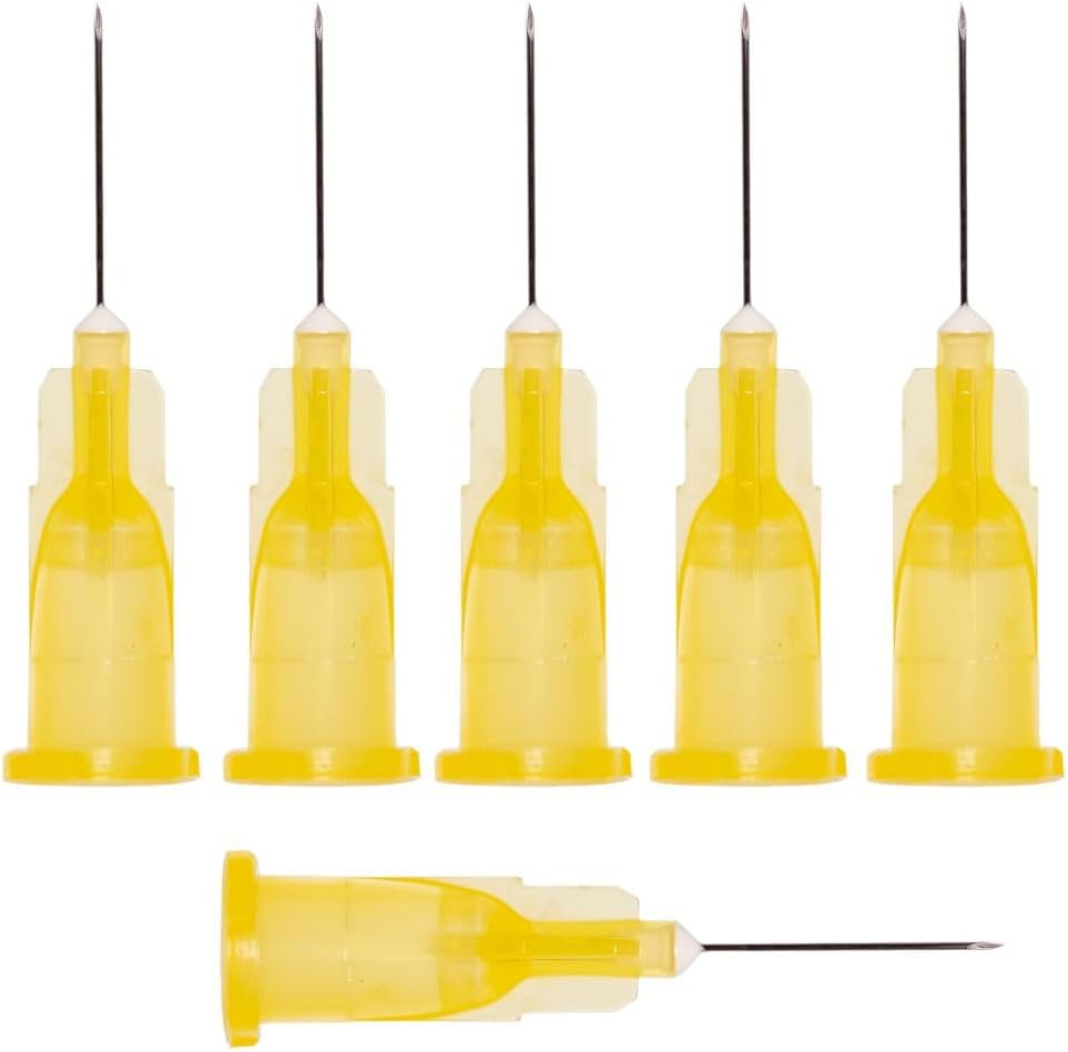 30G X 13Mm Needles &ndash; 1/2 Inch, Box of 100 &ndash; Sterile, Disposable Luer Lock Needle Tips for Science, Lab Experiments, and Craft Use - Imatec image number 3