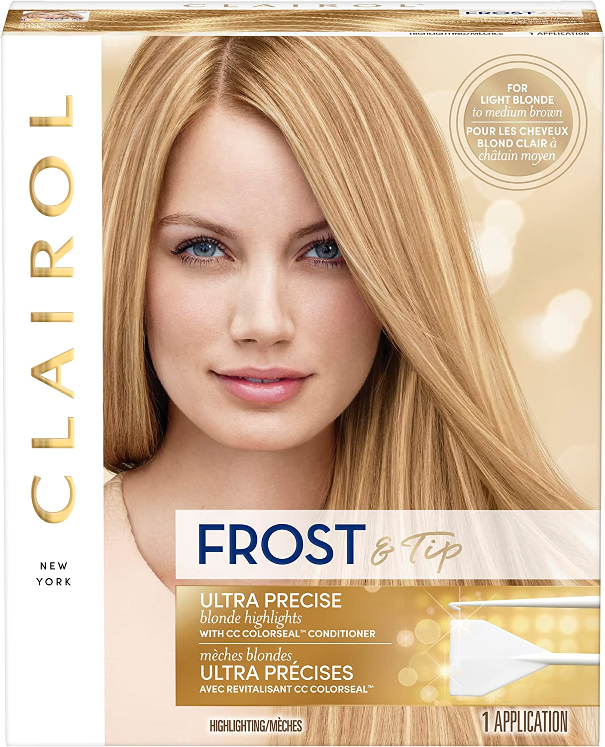 Clairol Frost & Tip, Highlighting Kit, Blonde Permanent Hair Colour image number 1
