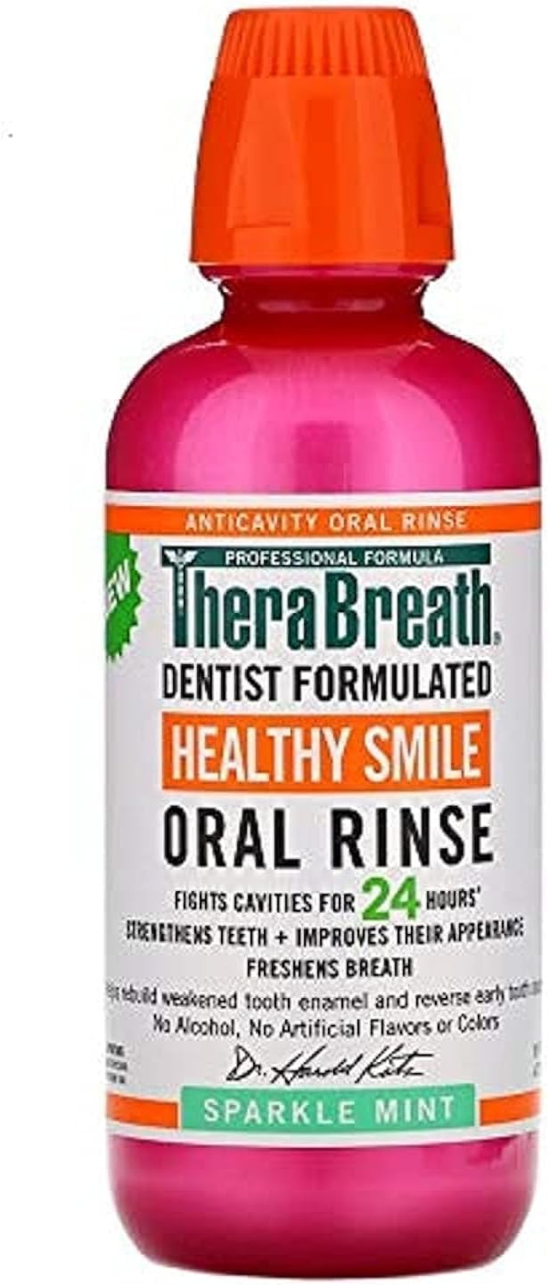 Therabreath, Healthy Smile Rinse, 16 Ounce image number 2