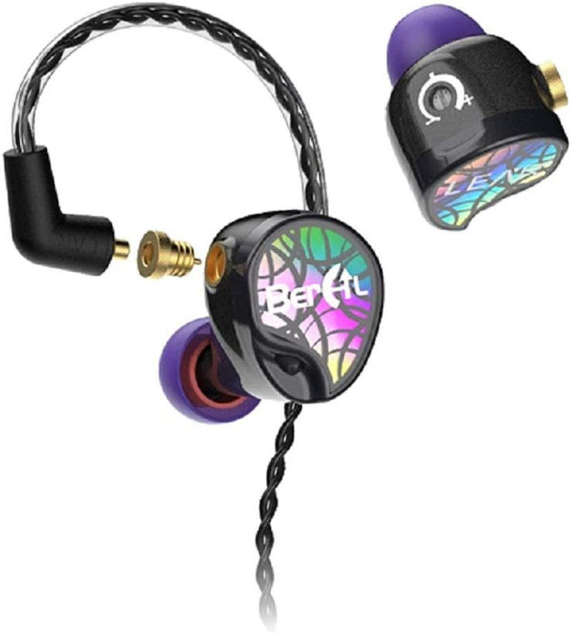 LEAR LUF-BERAL Low Frequency Adjustable MMCX In-Ear Earbuds Black LE420693