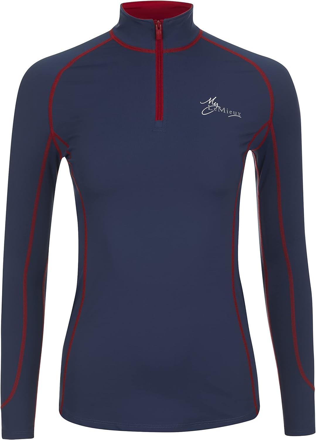 Lemieux Women&rsquo;S Base Layer Top in Black - Long Sleeve Athletic Thermal Shirts -Equestrian Apparel & Gear for Horseback Riding image number 5