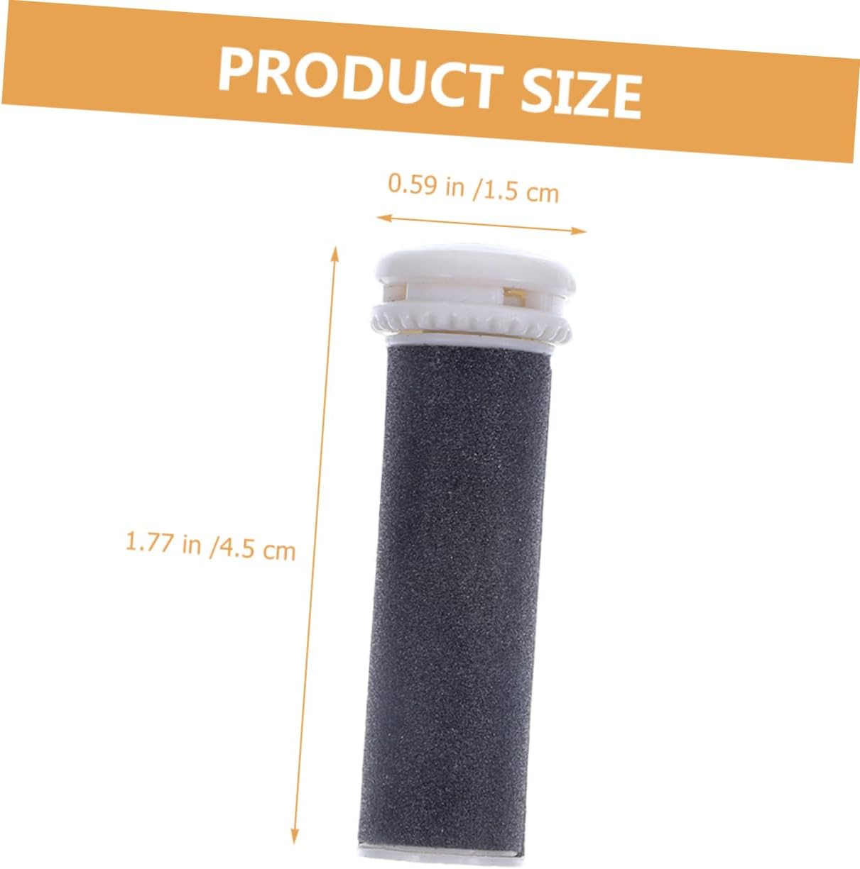 CANIGHT 6Pcs Replacement Roller Refill Electric Foot File Roller Foot File Replacement Heads Pedicure Replacement Rollers Dead Callus Removing Tools Pedicure Accessories Pedicure Tools image number 5