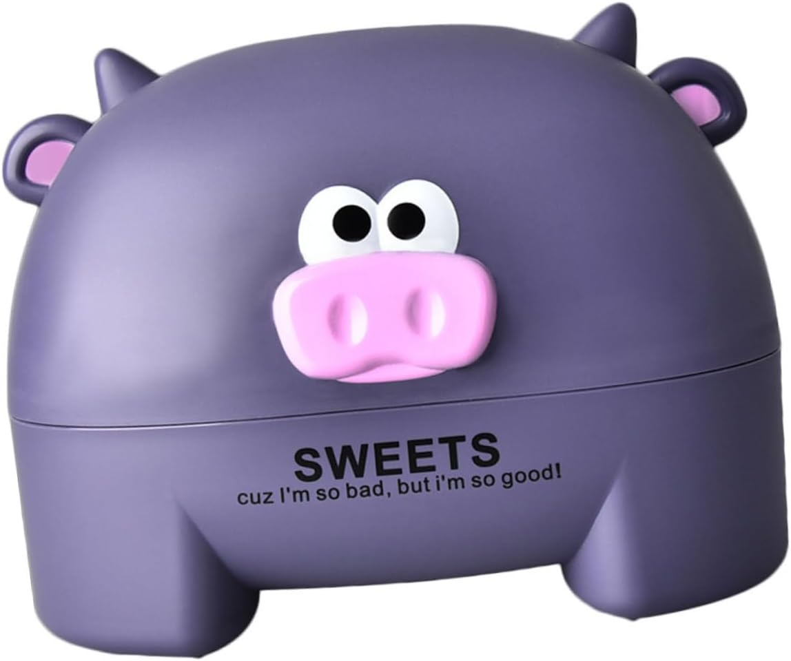 Cartoon Calf Tissue Holder Tissue Dispenser Box Easy Operation Container image number 6