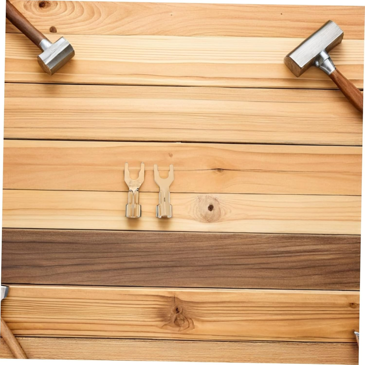 HYTROVE 2Pcs Speaker Wire Connector Banana Plug Hifi Audio Y Spade Plugs Adapters for Home Theater Speakers Audio Amplifiers image number 2