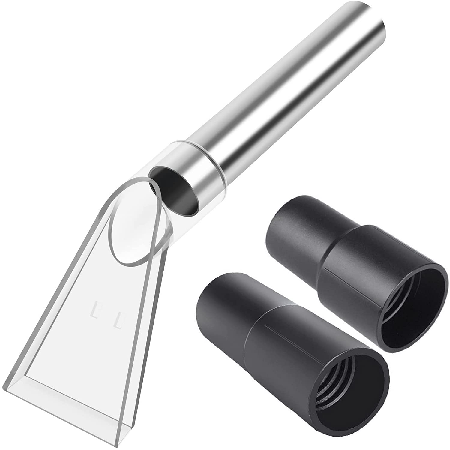 Upholstery & Carpet Cleaning Attachment Hand Wand with Viewing Head Auto Detailing Vacuum Head Hand Tool for Truck Mount & Portable Extractor