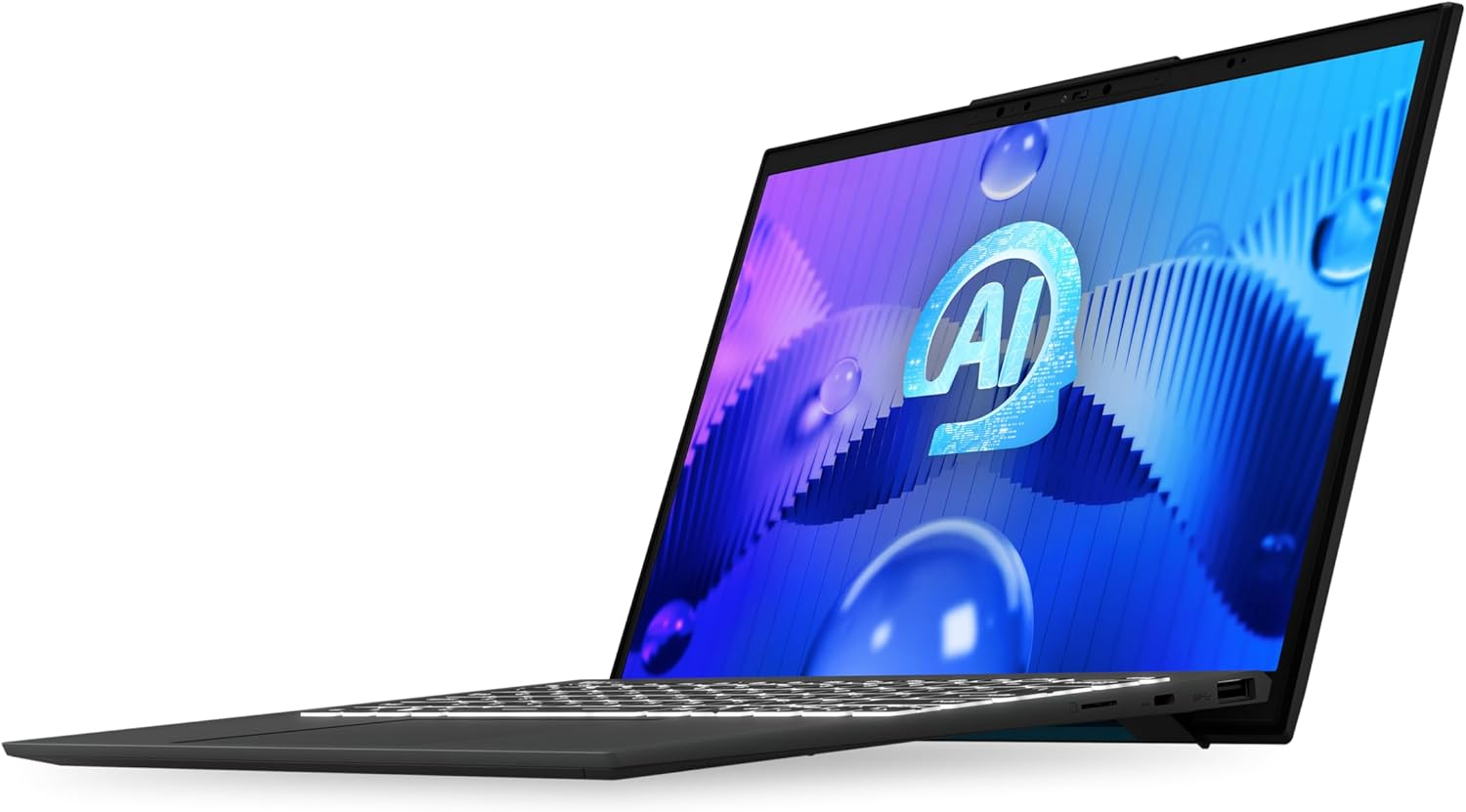 MSI Prestige 13 AI A1MG VPRO-257AU, 13.3" 2.8K OLED Business & Productivity Laptop, Intel Core Ultra 7 165H Vpro, 16GB LPDDR5, 512GB SSD, Windows 11 Pro, Stellar Gray image number 6