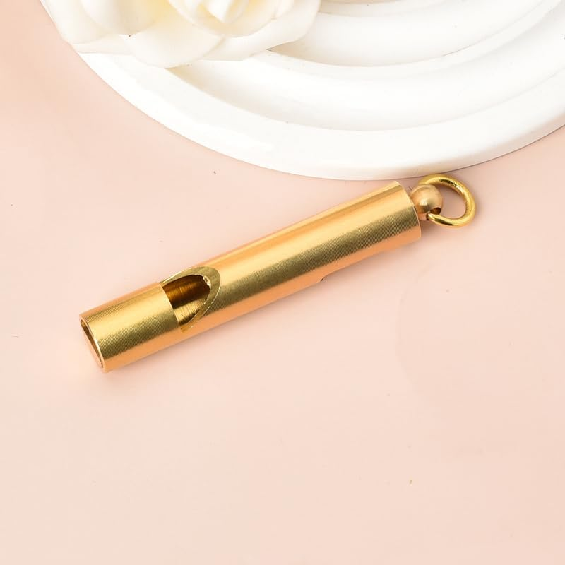 Cat Dog Whistle Training Recall Hunting Emergency Whistle Survival Loud Keychain Hiking Safety Whistle Gold Coach Police Whistle for Adults Sports Camping Bottle Opener Whistle Keychain image number 4
