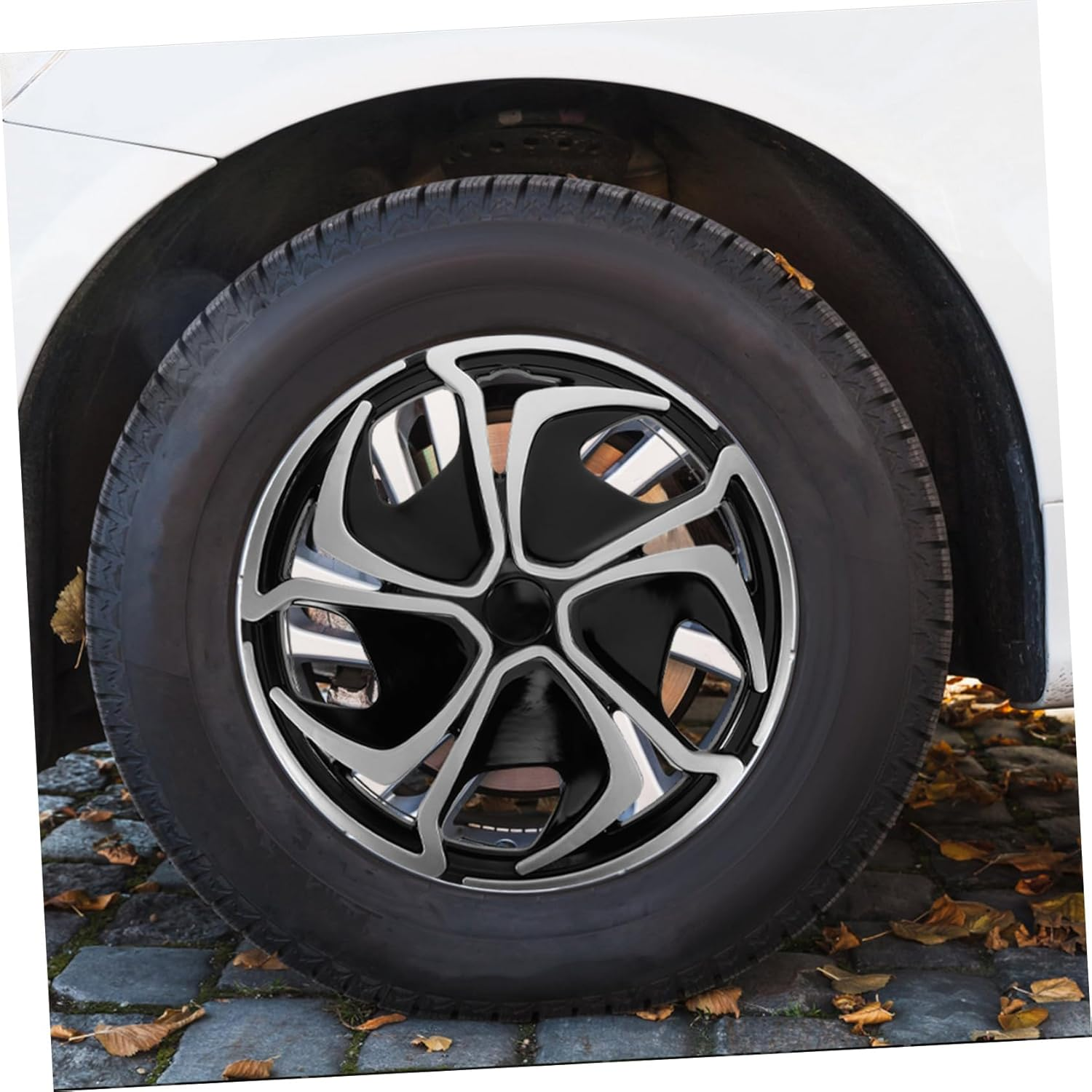 SOLUSTRE Wheel Cover Protector for Car Rims Automotive Stylish Designs for Wheel Options image number 6