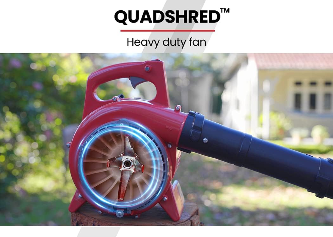 Baumr-Ag 2In1 Commercial Leaf Blower and Vacuum Lightweight 4-Stroke 25CC Petrol Powered image number 1