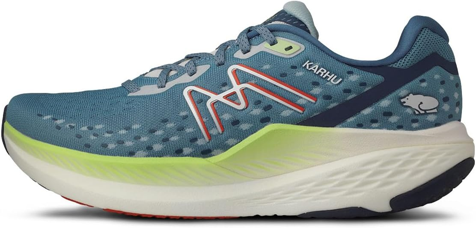 Karhu(カルフ Calf Mestarilan 1.0 Men'S Running Shoes, Aegan Blue/Sharp Green