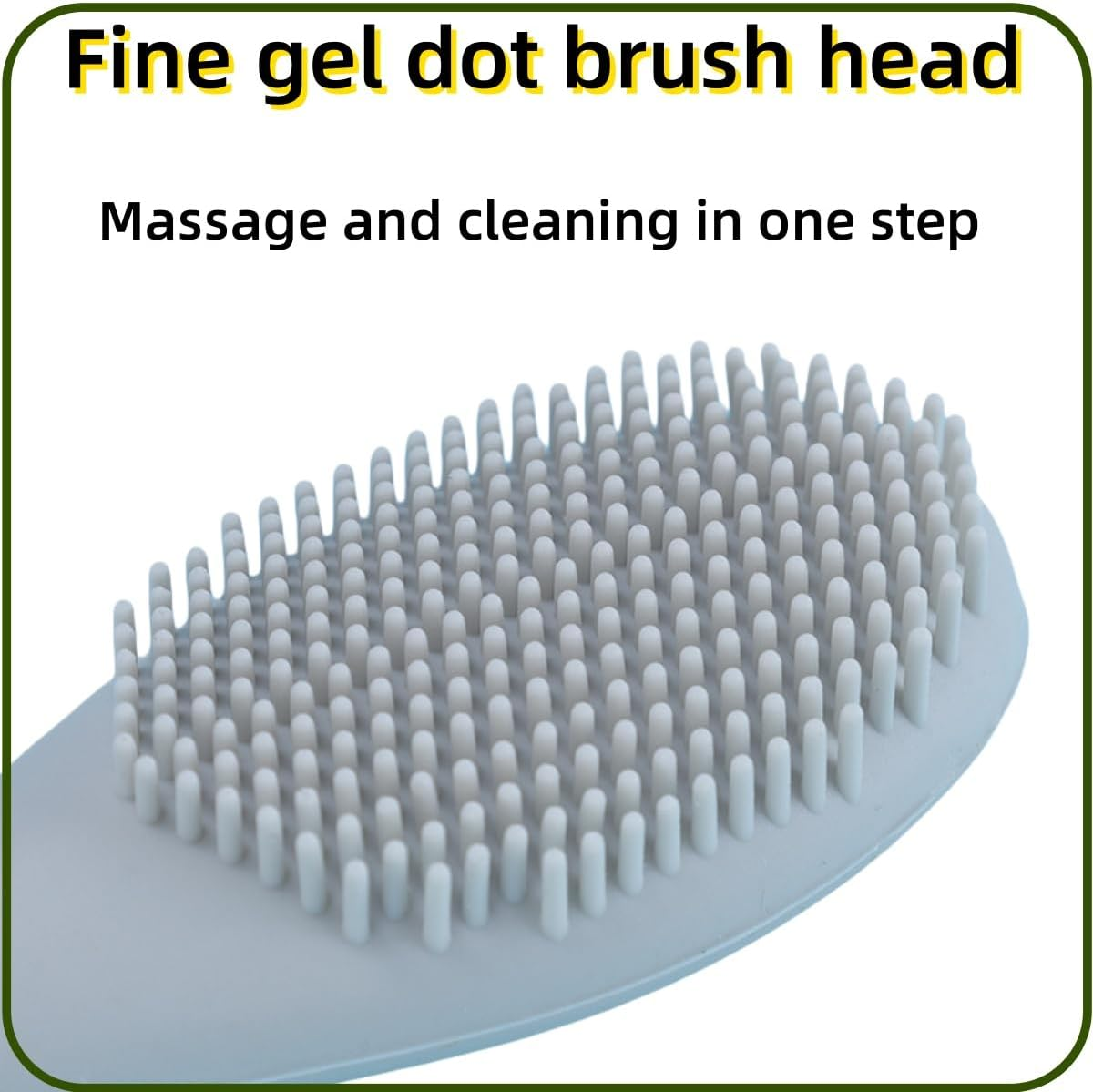 Wujzkisster 2 Pack Pore Scrubber, Silicone Face Mask Brush, 2 in 1 Double Sized Pore Cleaning Brush, Facial Scrubber for Clay, Mud, Charcoal Masks, DIY Skincare Applicator Tool (Purple+Grey) image number 4