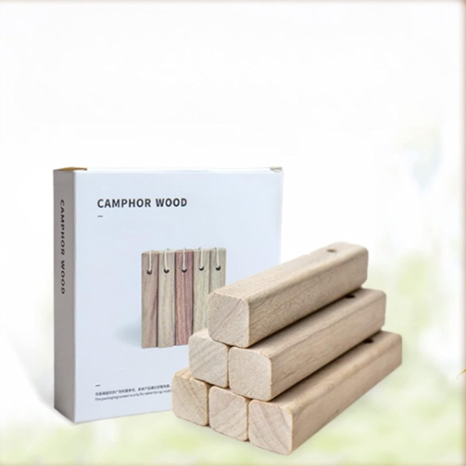 10PCS Moth Protection Storage Essentials Fresh Cinnamomum Camphora,Camphor Wood Strips(10*2*2Cm),Root for Closet Storage,Better Insect Repellent than Cedar Balls, Longer Lasting Effect,Repelling Clothes Moths and Other Pests image number 6