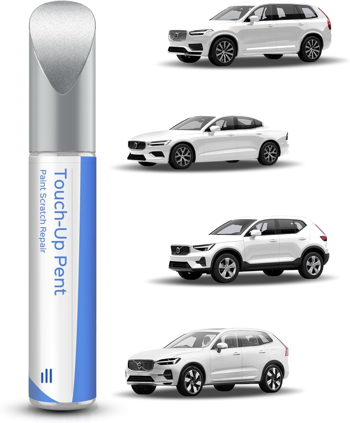 717 Onyx Black Metallic Touch up Paint Compatible with Volvo Exact Match Chips and Nicks Touch Up