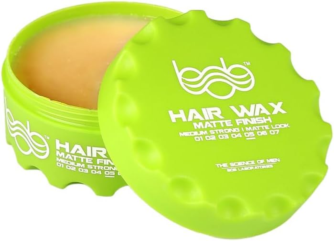 Bob Laboratories Matte Finish Clay Hair Wax 150 Ml (Green) image number 1