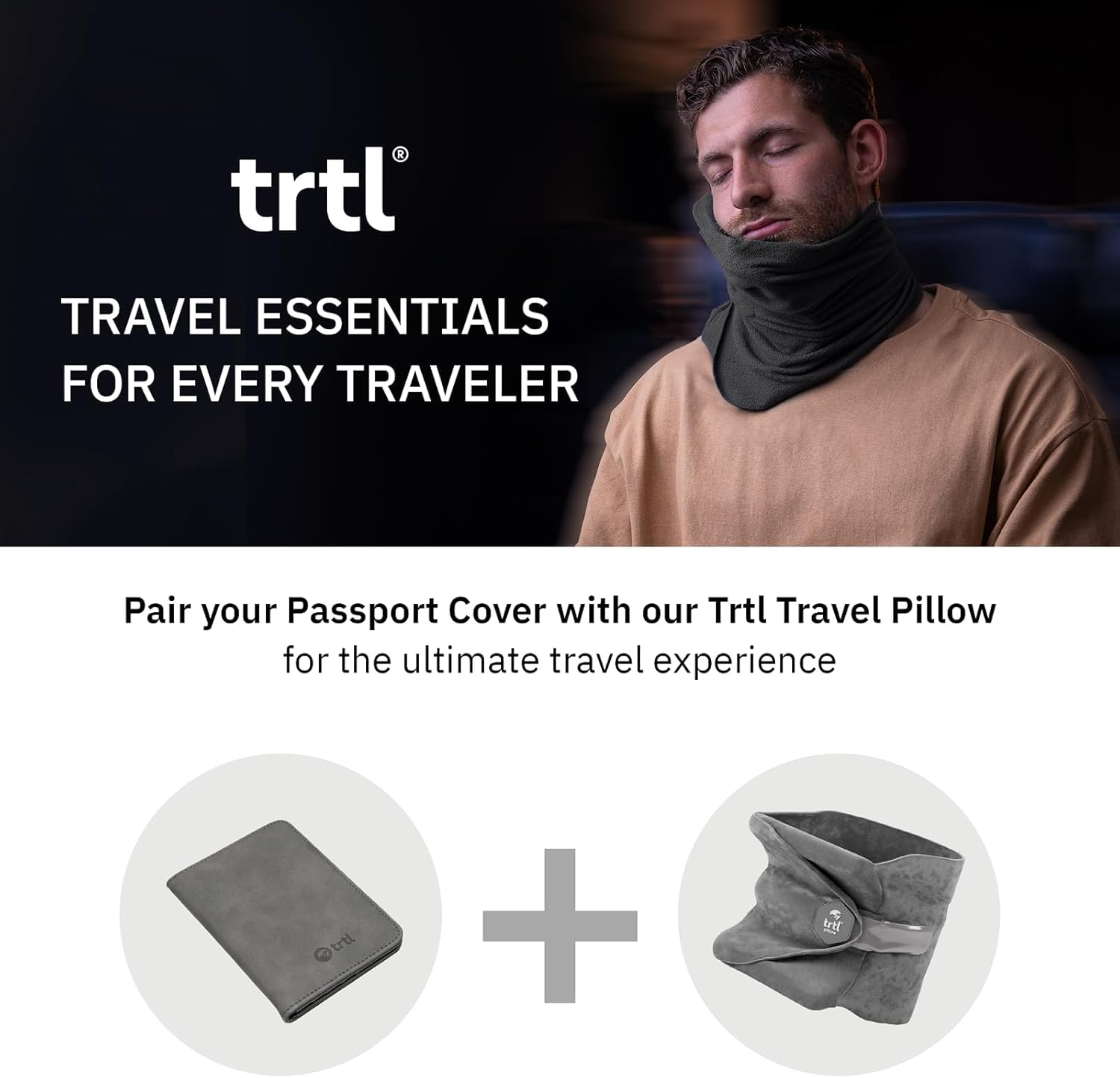 Trtl Passport Cover - Document Organizer for Passport, Credit Cards, and Tickets - Made with Durable, Water-Resistant, Vegan Leather image number 2