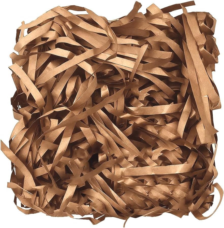 Geli 100G Shredded Tissue Paper for Gift Boxes,Soft Shredded Paper for Hampers Filling and Packaging Filler Shreds Stuffing Paper for Christmas Birthday Decor (Blue)