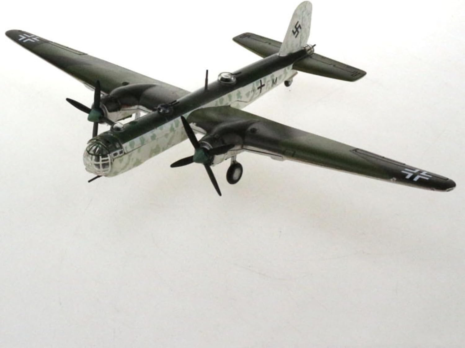 Alloy WWII Germany Heinkel He 177 Attack Plane Model Aircraft Model 1:144 Model Simulation Science Exhibition Model image number 3