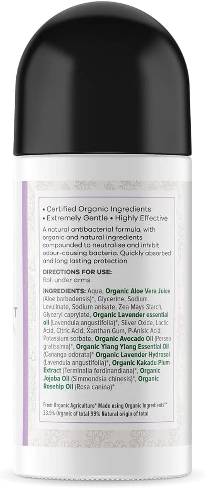 Organic Formulations Lavender Fields Deodorant 100Ml | Certified Organic image number 2