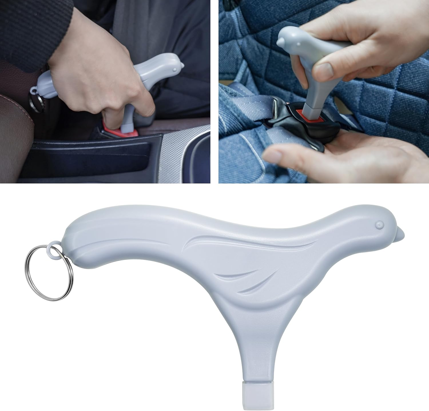 Doytn Buckle Release Tool - Compatible with Baby Car Seat, Stroller, Vehicle Buckle & Other Push Button Device - Easy Buckle Release Aid for Arthritis, Long Nails & Elderly (Pack of 1) image number 4