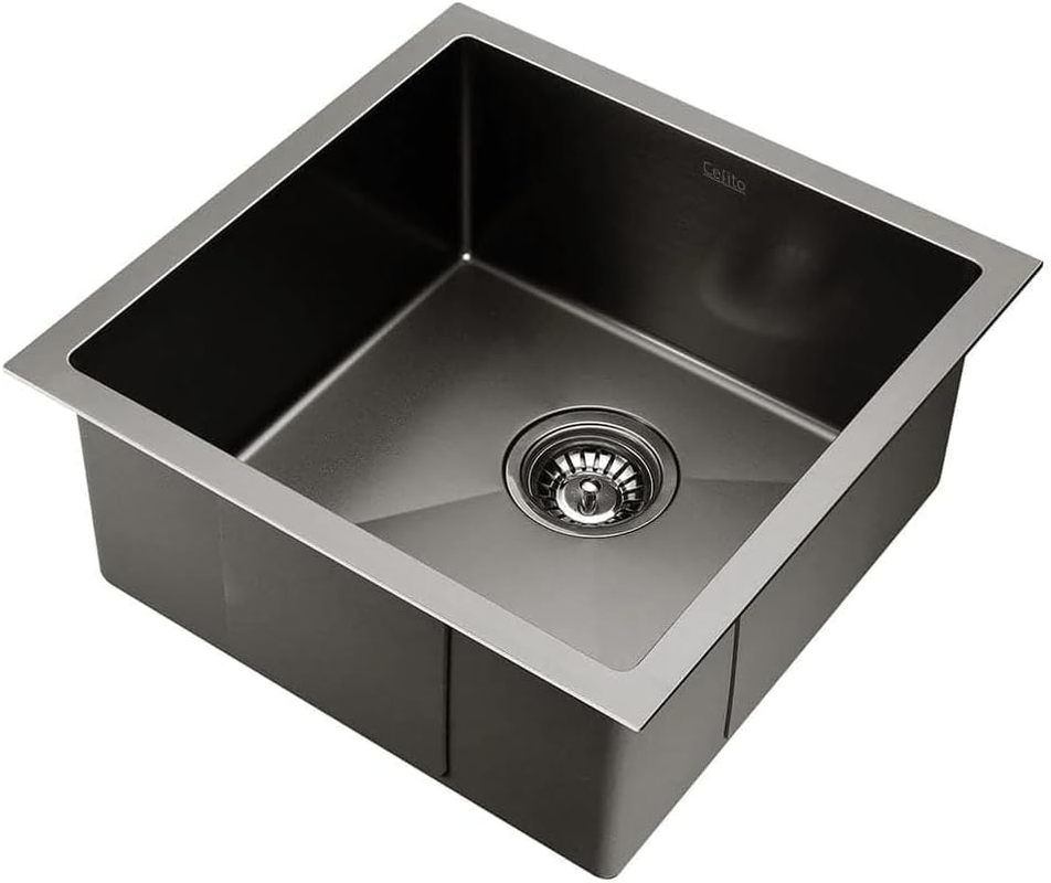 CEFITO Kitchen Sink 44X44Cm Stainless Steel Sink Sinks Handmade