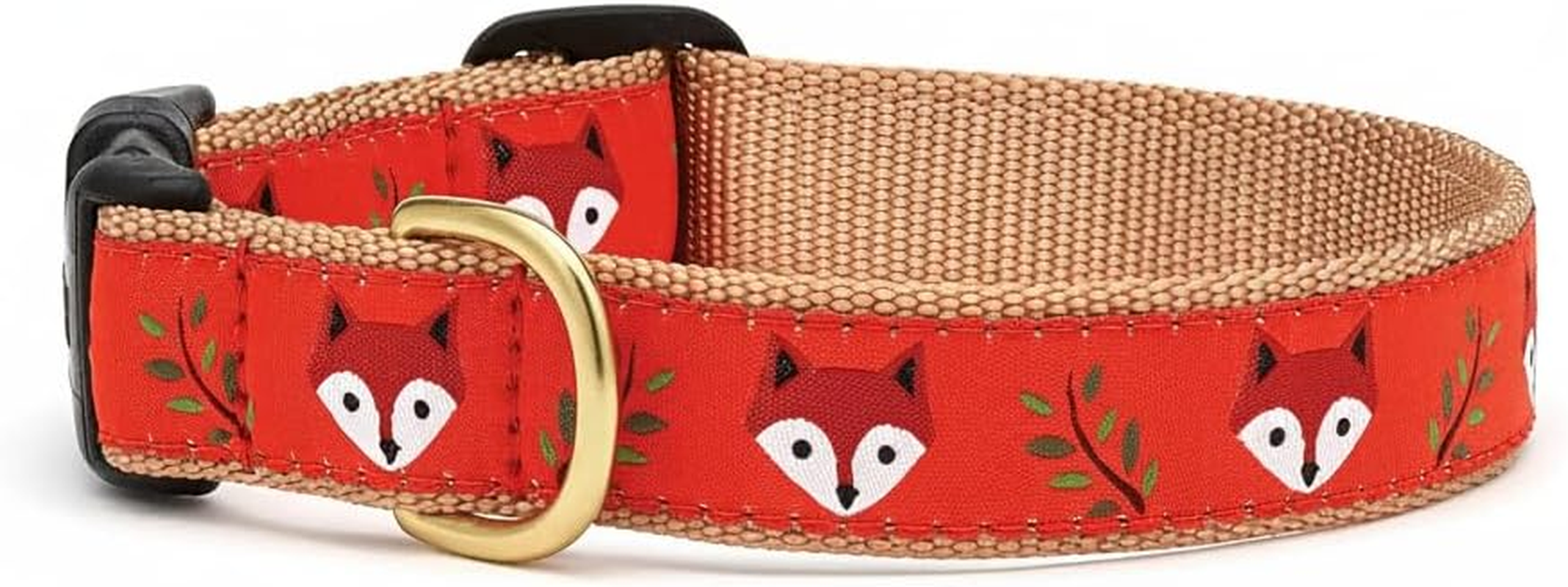 Up Country Foxy Dog Collar Large (15 to 21 Inches) 1 Inch Wide Width