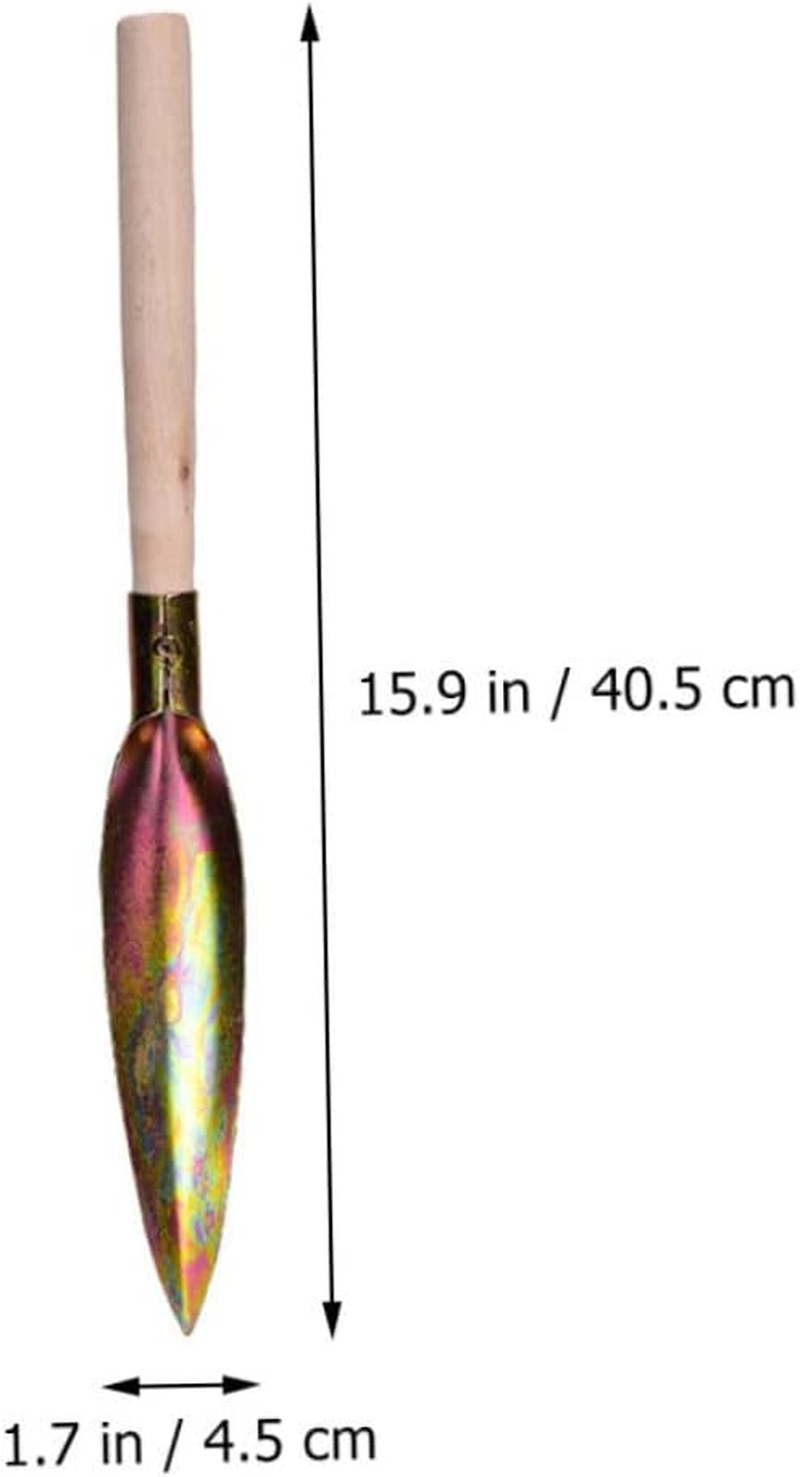 MERRYHAPY 2Pcs Garden Shovel Small Gardening Tools Hand Planting Shovel for Planting and Digging image number 2