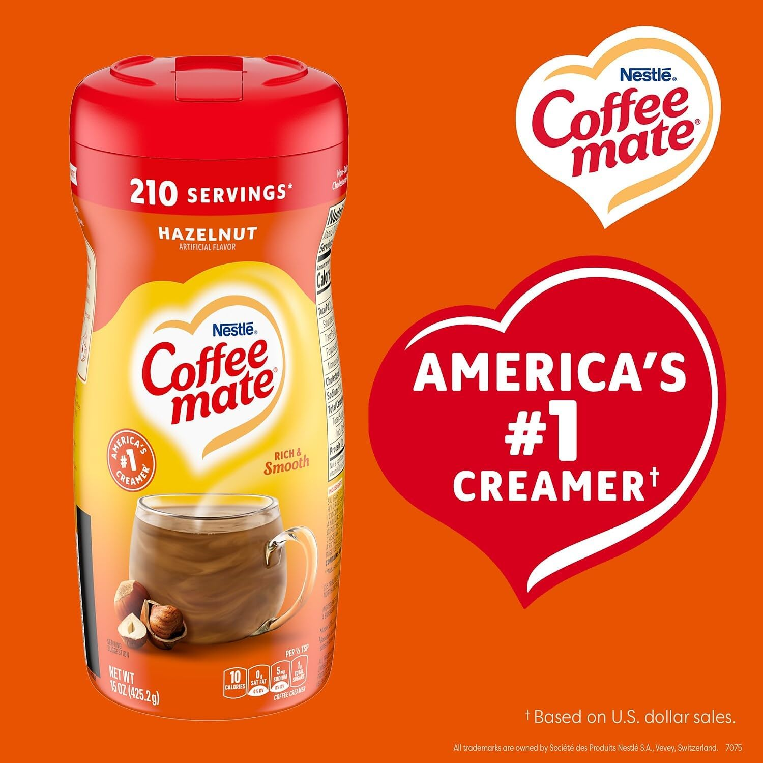 Coffee Mate, NES12345, Powdered Coffee Creamer, Gluten-Free, 1 Each image number 4