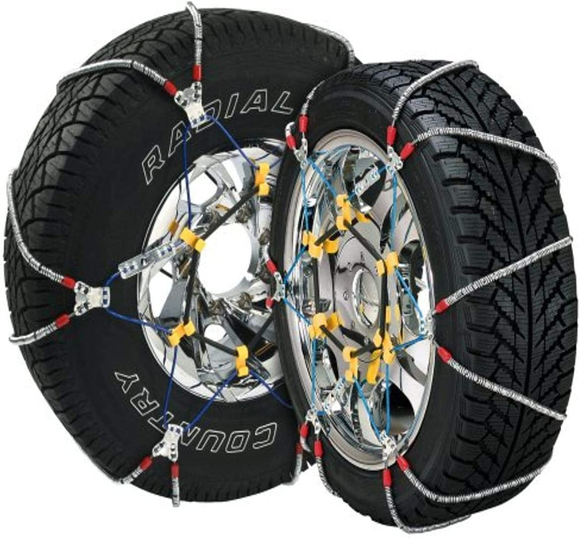 Security Chain Company SZ143 Super Z6 Cable Tire Chain for Passenger Cars, Pickups, and Suvs - Set of 2 image number 3