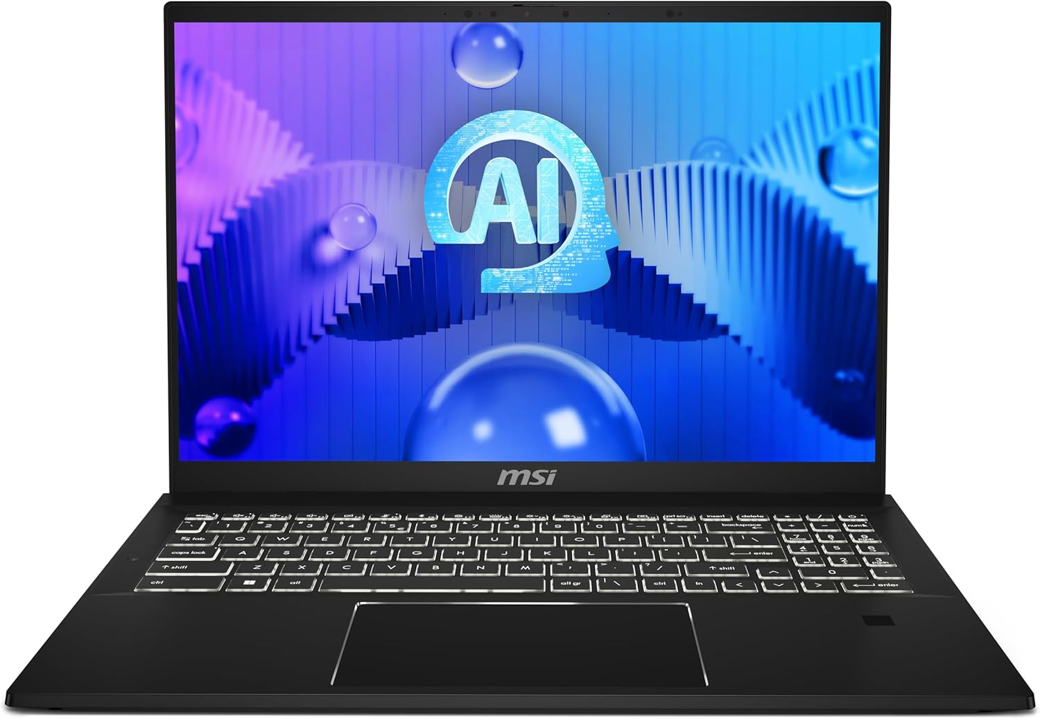 MSI Summit A16 AI+ A3HMTG-046AU, 16' QHD 165Hz Business Laptop, AMD Ryzen AI 9 365, 32GB Lpddr5X, 2TB SSD, Windows 11 Pro, Ink Black image number 6