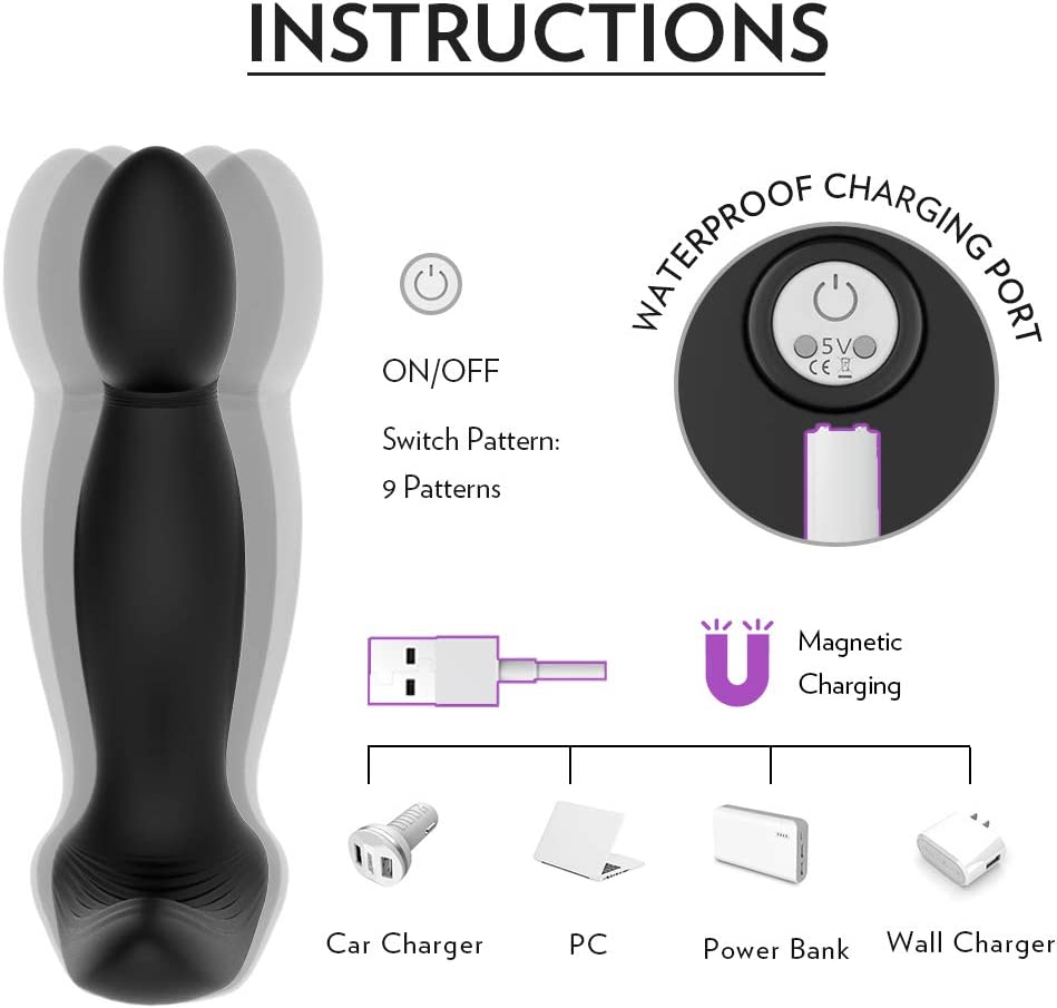 Plug Stimulator Massager Toy Insert Stick, Silicone Insert Toy Plug Couple Entertainment Toys image number 1