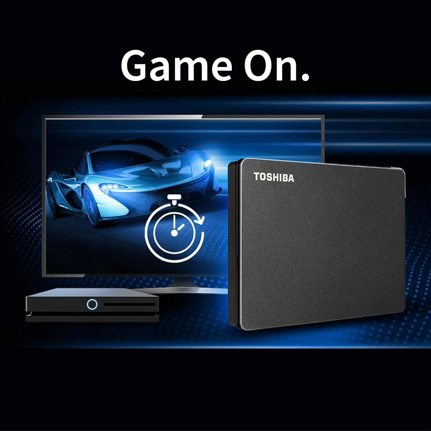 Toshiba Canvio Gaming 1TB USB 3.0 Portable External Hard Drive, Black image number 5