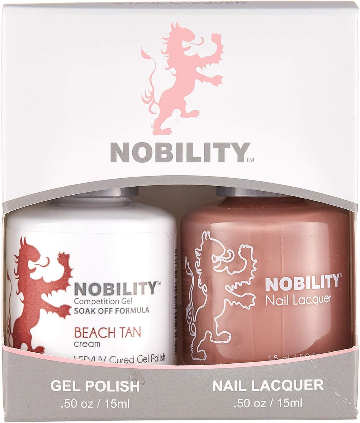 (Beach Tan Nbcs029) - Lechat Nobility - Gel Polish & Nail Lacquer Set - Collection 1-15Ml (Beach Tan NBCS029) image number 1