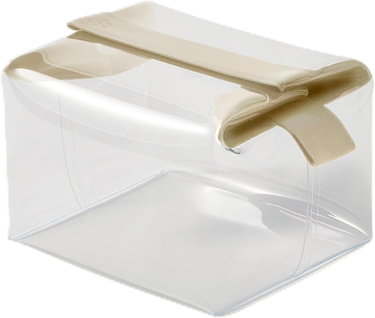 Cadence Parcel - Clear Dopp Kit with Magnetic Closure - Durable and Leak-Resistant Travel Toiletry Kit - Tsa-Compliant & Modular Design - Hygiene Bag for Travel Essentials - 1 Qt - Pebble image number 2