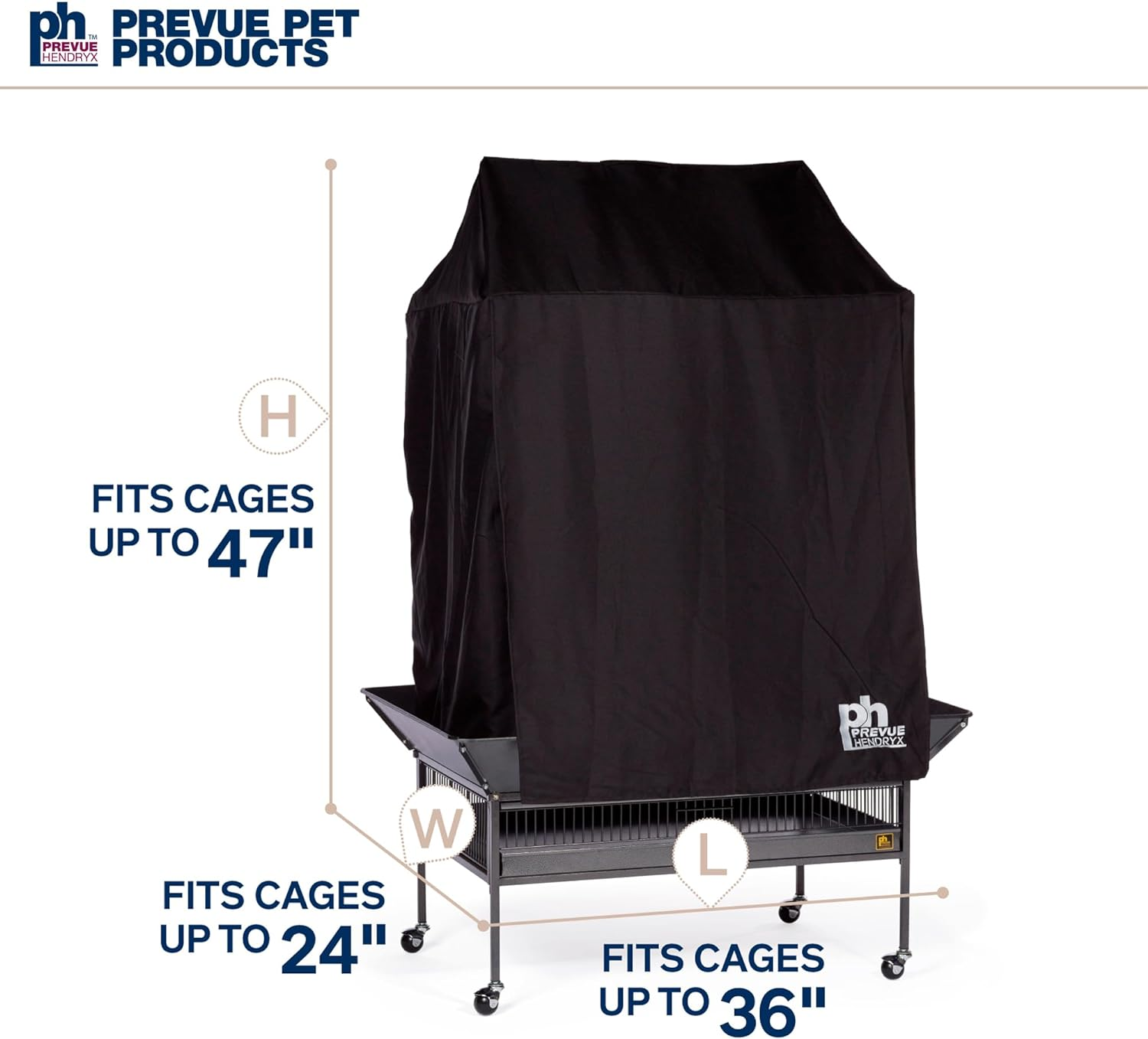 Prevue Pet Large Bird Cage Cover - 12505 image number 2