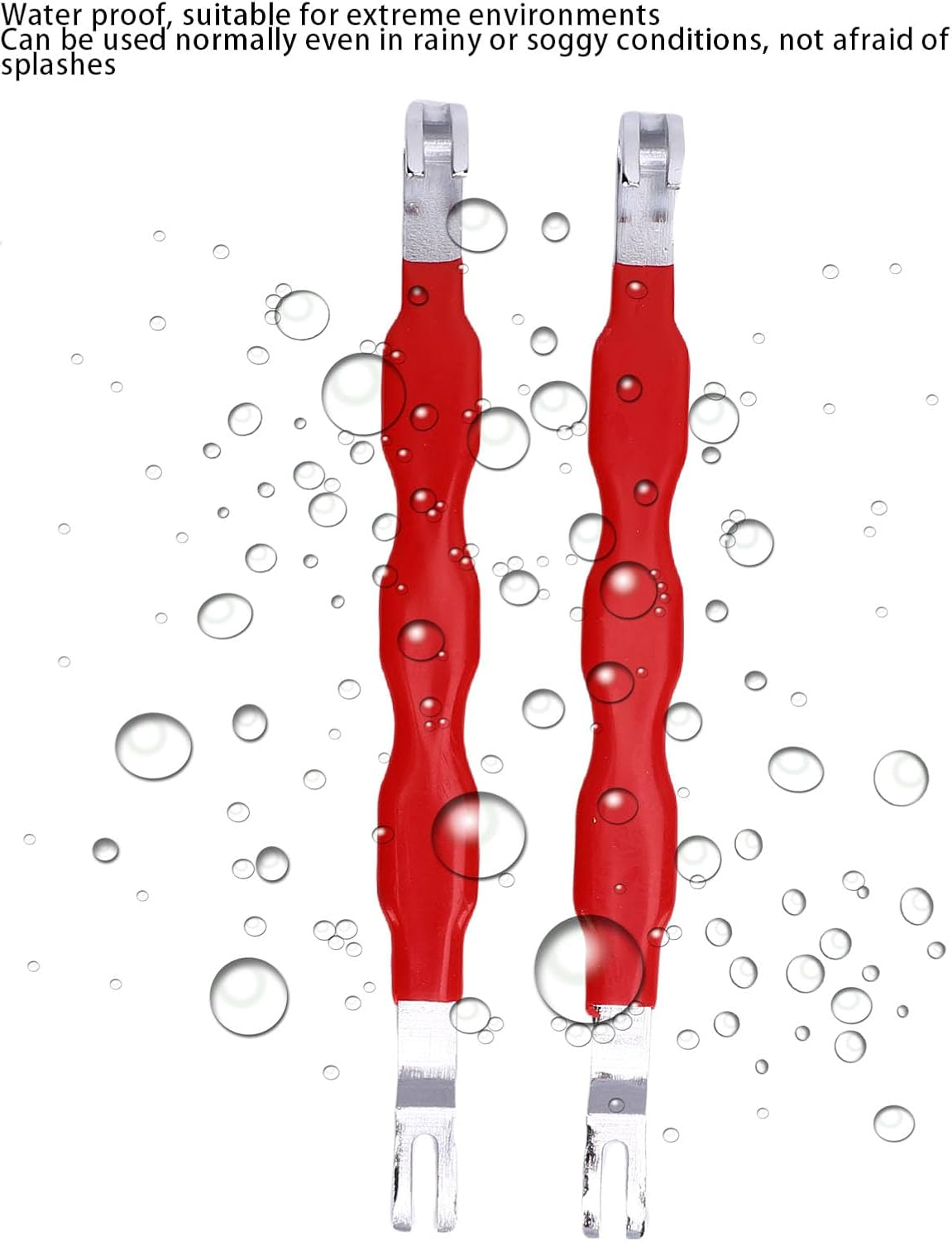 Denash 2PCS Electrical Disconnect Pliers 13120, Automotive Terminal Connector Remover Tool, Connector Plug Pliers Universal Fit for Cars Trucks image number 2