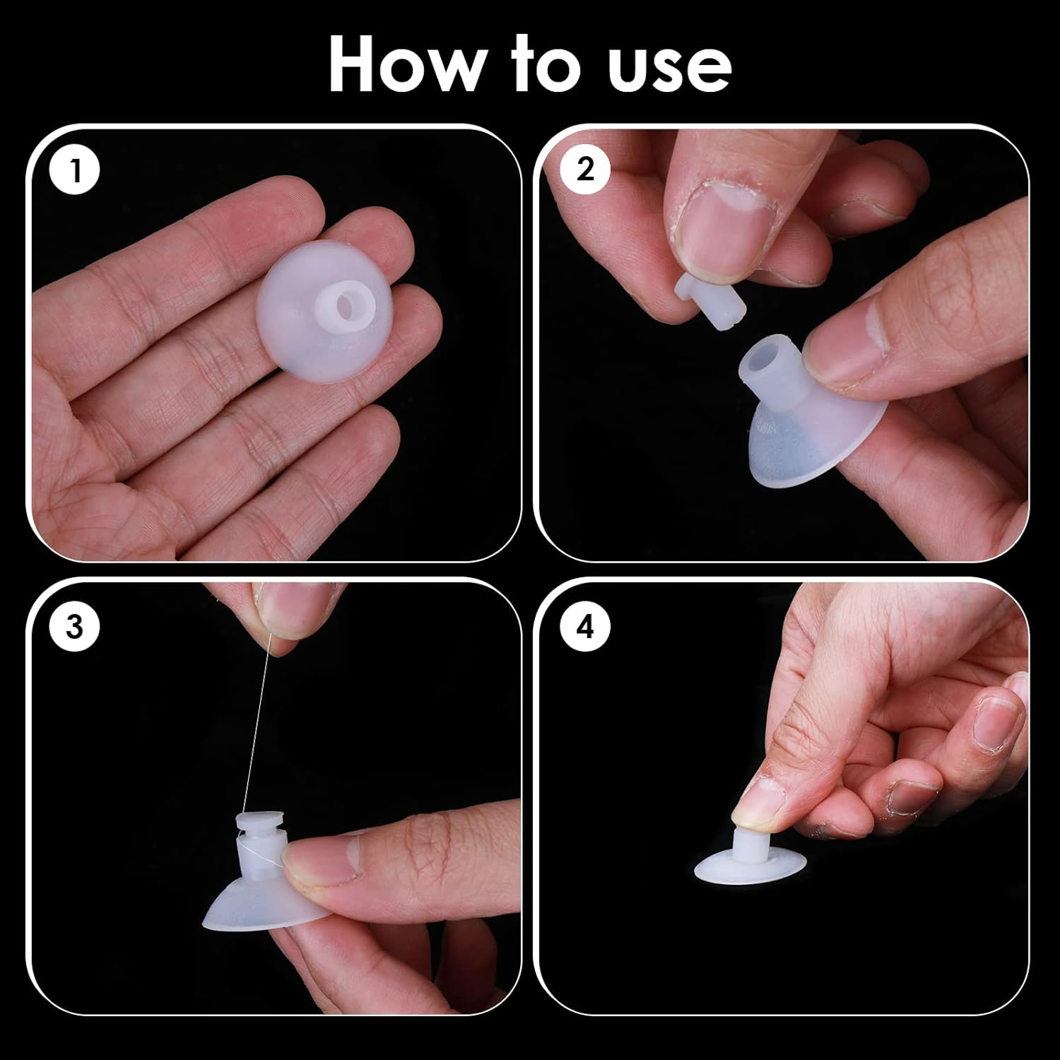 Giantree Aquarium Decorations, 4 Pcs Colorful Jellyfish Ornament with Luminous Effect Luminous Aquarium Decorations Fish Tank Ornament for Various Aquariums image number 5