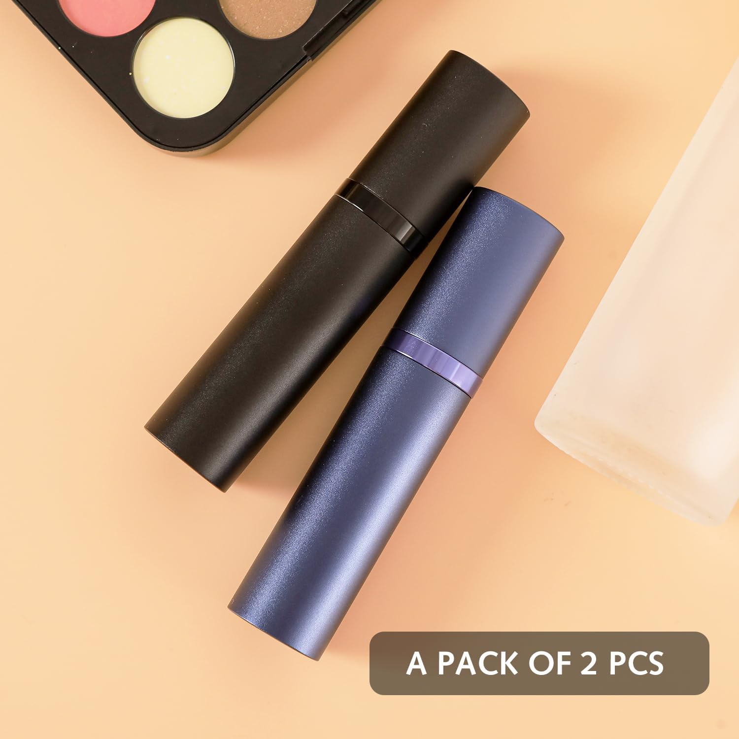 DILUSILK Refillable Perfume Atomiser, Mini Travel Aftershave Dispenser, Small Perfume Spray Bottle, Pocket Size Bottom Filling Perfume Dispenser for Men and Women image number 3