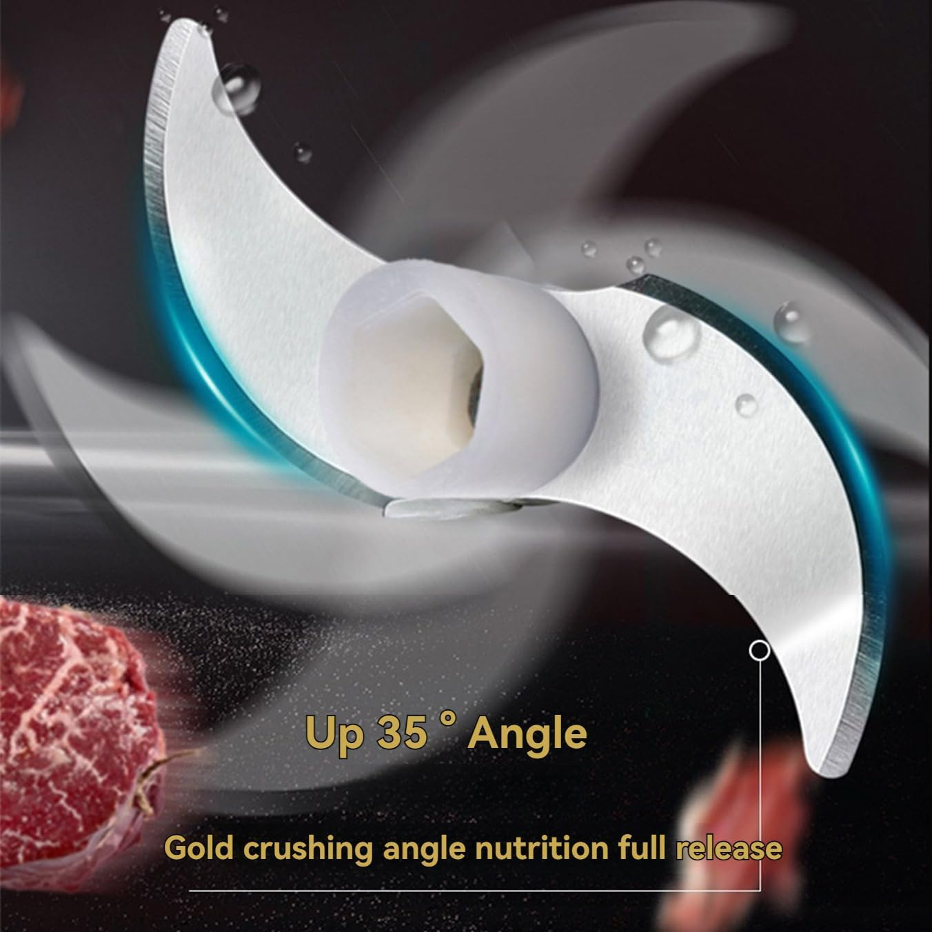 Sky Picnic Wireless Food Chopper, Skypicnic Wireless Food Chopper Garlic Mincer, Electric Minced Garlic in Jar, Portable Rechargeable Kitchen Gadget with Stainless Steel Blades (250ML)