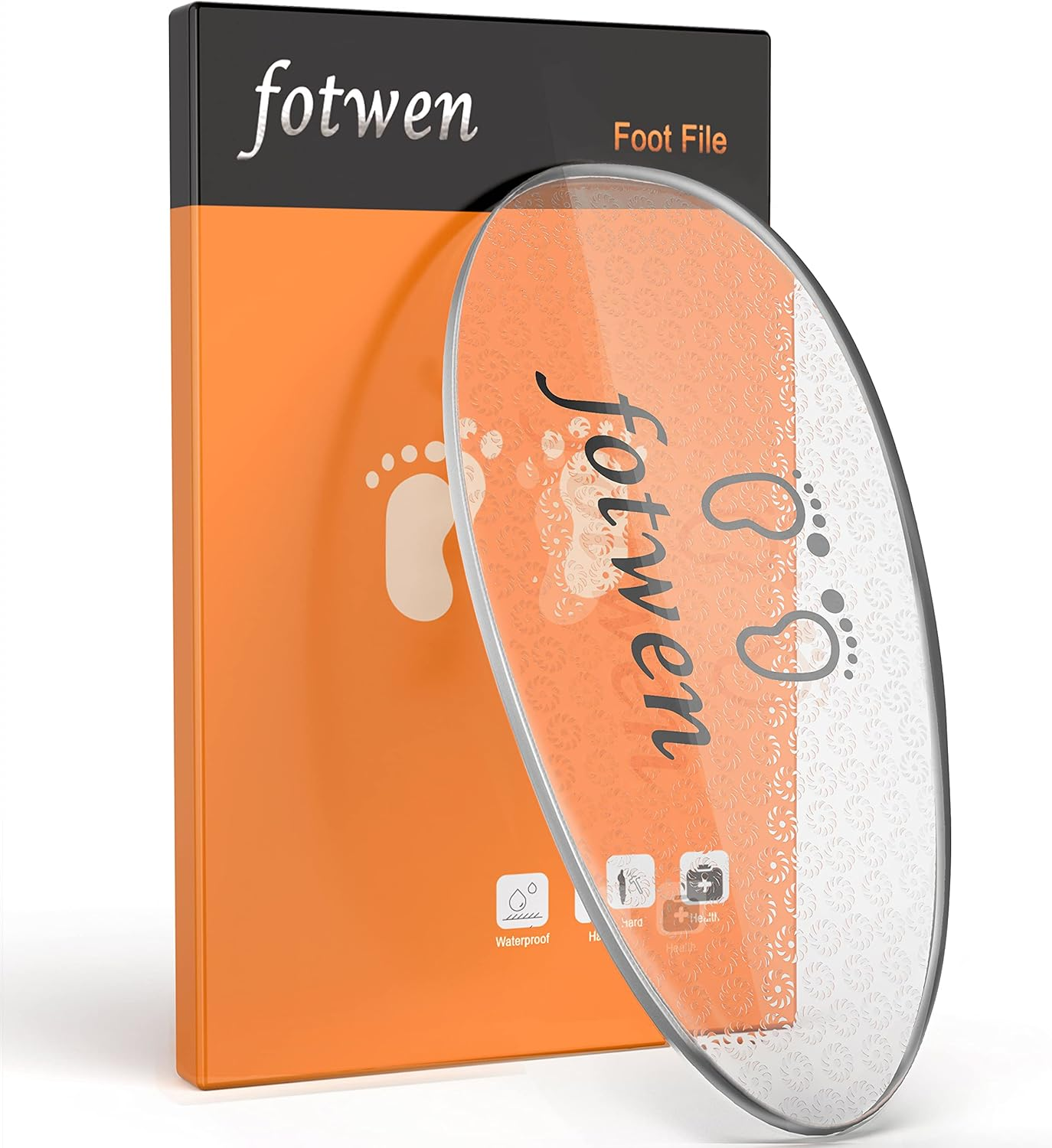 Fotwen Updated 2021 Nano Foot Scrubber Callus Remover, Foot Care Pedicure Tool, Foot File with Nano-Level Grinding Points, Great for Dead Skin Removal, Cracking, Wet and Dry Feet image number 3