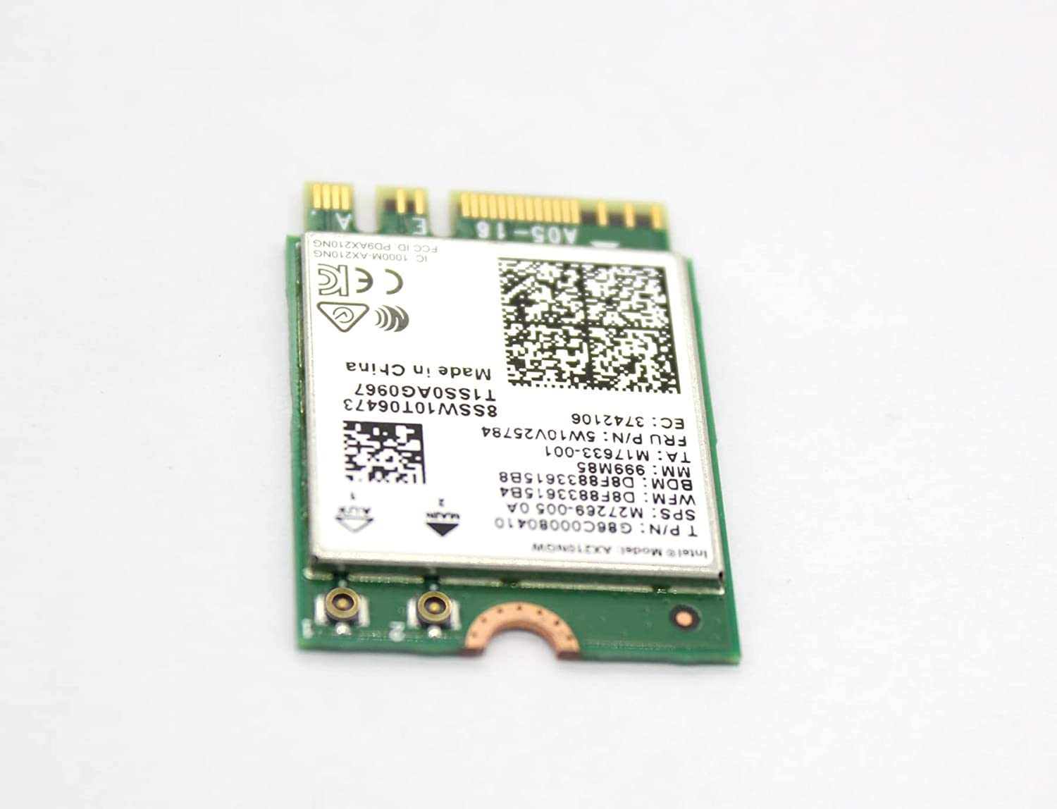 DIGISHUO Wifi 6E Card AX210 Bluetooth 5.2 Tri-Band 5400Mbps Wireless Module for Laptop Support Windows 10/11 64Bit image number 5