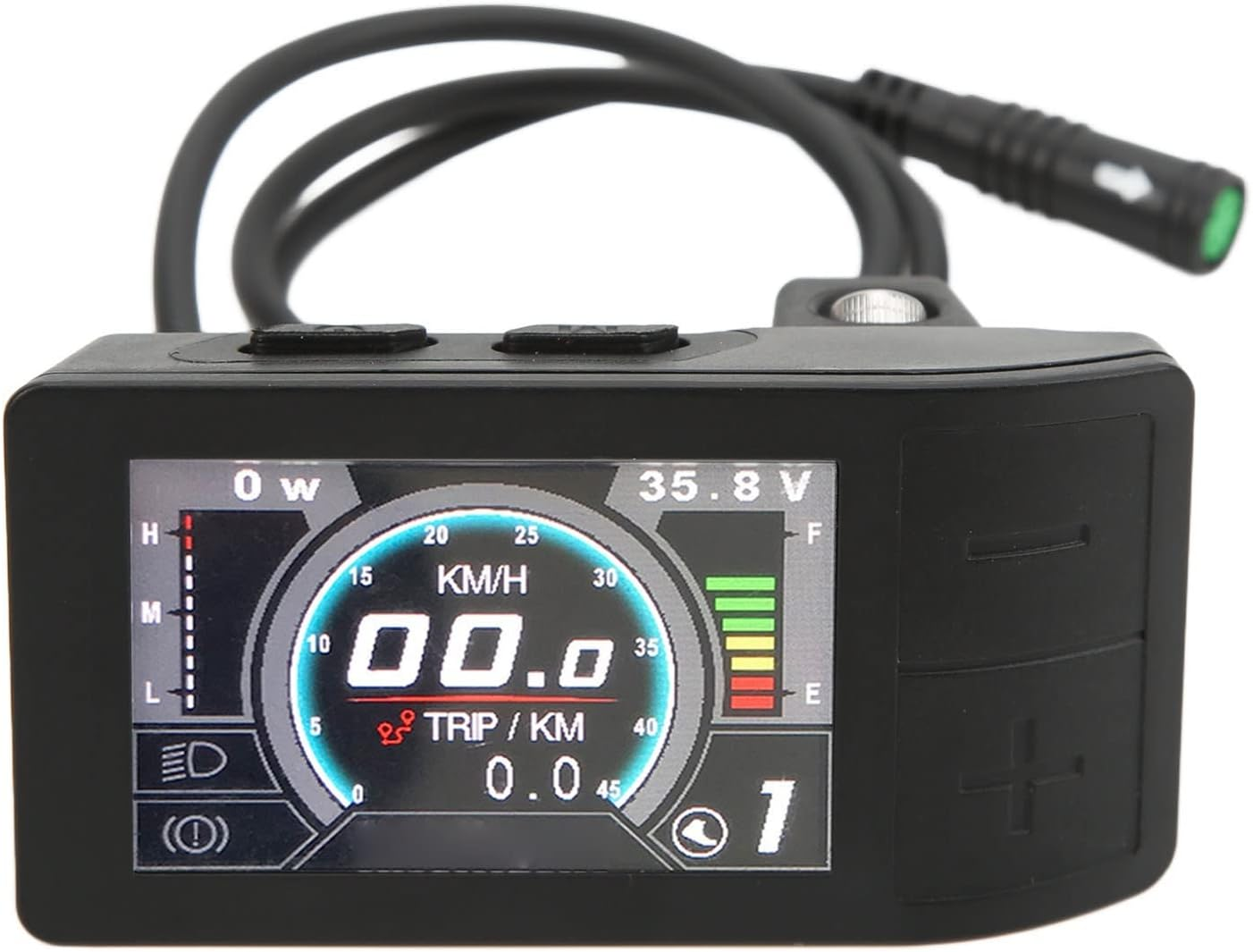 Xunn Ebike Display, 24V-48V LCD Meter, Electric Bike Computer, BBS01/02/HD Support, Waterproof, Includes LCD Display, Control Panel, Mounting Hardware, Manual image number 5