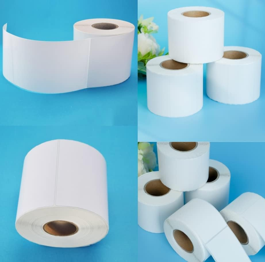 Thermal Labels 100 X 150 Mm Direct Thermal Labels, Barcode Printer Labels,Direct Thermal Labels Barcode Printer Labels Self Adhesive Label Sticker Address Labels(350 Labels per Roll) image number 5