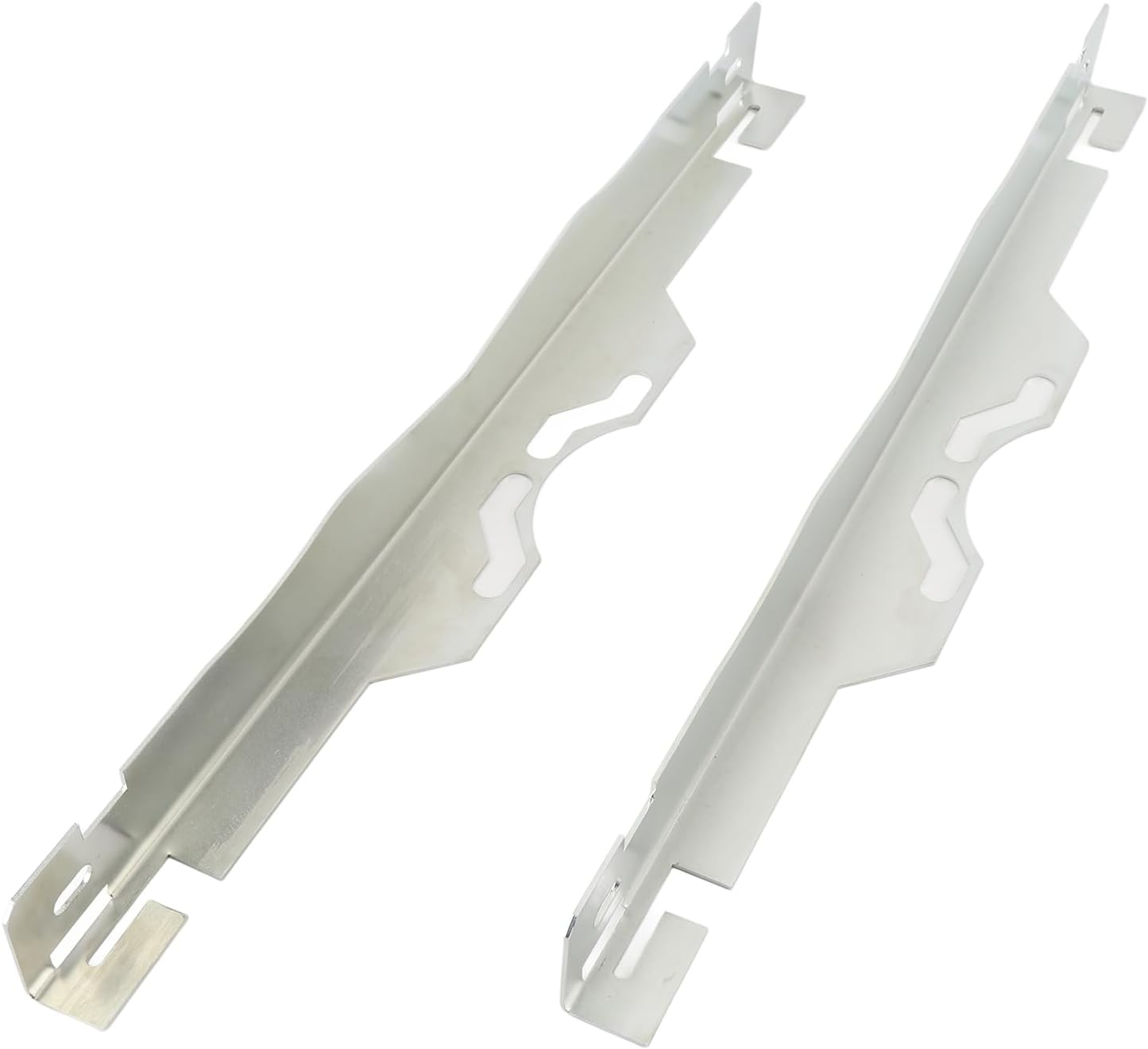 Toe Alignment Tool, 1Pair Heavy Duty Stainless Steel Accurate Wheel Wheel Alignment Tool with Hanging Holes, Fast and Accurate Measurements for Various Vehicles (Silver)