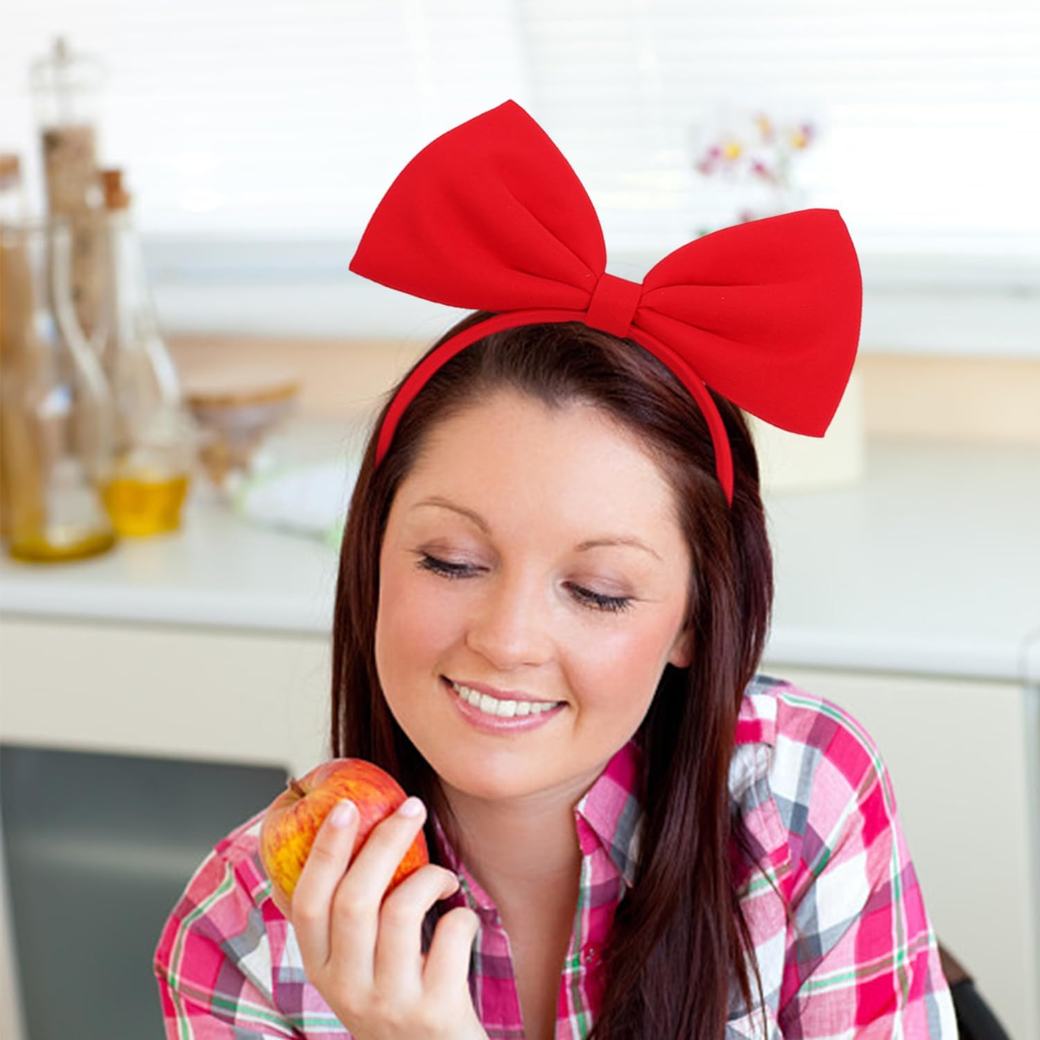 2 Pieces Red Bow Headband, Children'S Headband, Simple Cute Headband, Hairstyle Accessories, Clothing Accessories