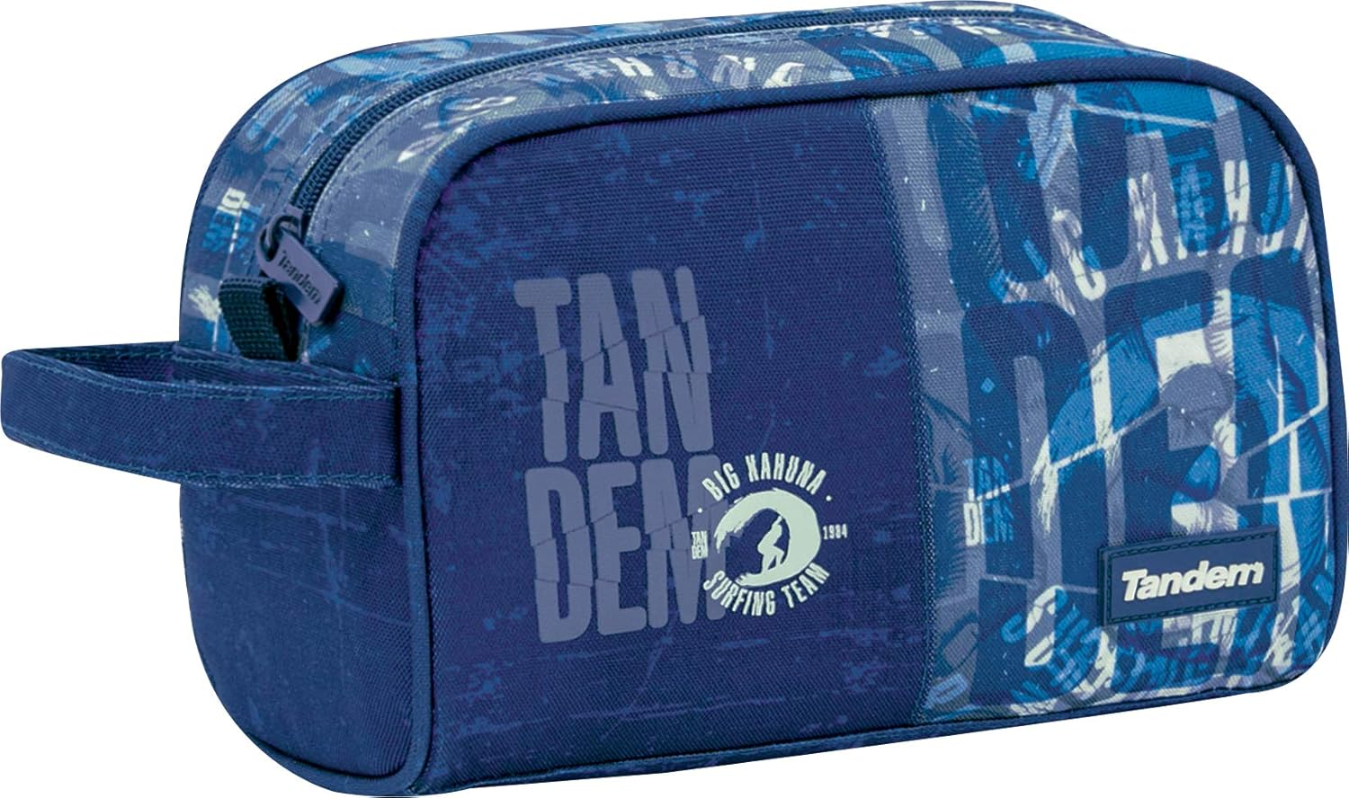 Tandem Waves Travel Bag | Travel Baggage Organizer Adaptable to Backpack, Travel Bag with Large Capacity Pocket and Carry Handle - Measures 25 X 15.5 X 11 Cm image number 1