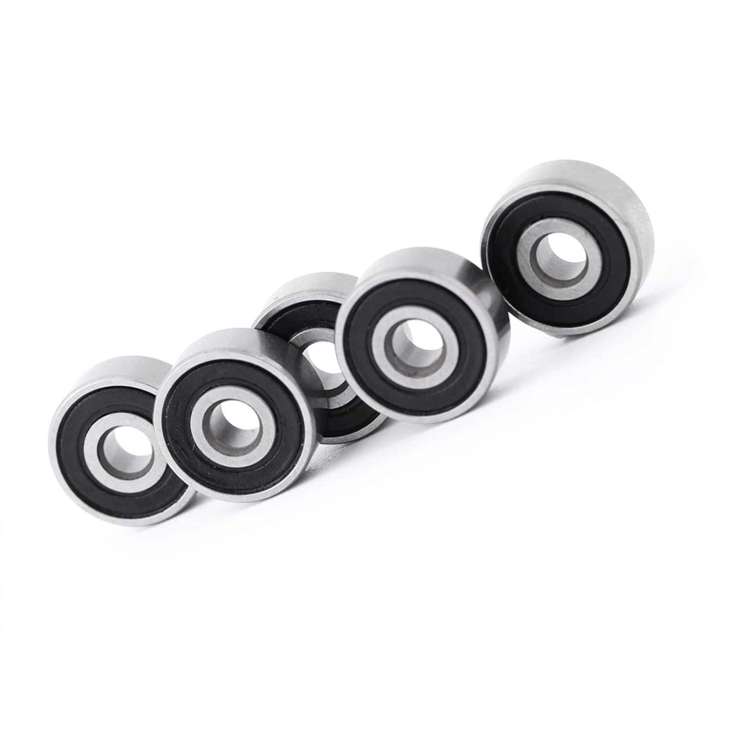 10Pcs 623 2RS Miniature Bearings, Mini Ball Bearings, Small, 3X10X4Mm, Double Rubber Sealed for 3Mm Shaft, Mechanical Equipment, Electrical Instruments, Toys image number 4