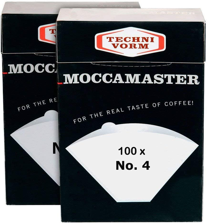 Technivorm Moccamaster 85022 Moccamaster #4 Paper Filters, White (2)&hellip; (Original Version) image number 1