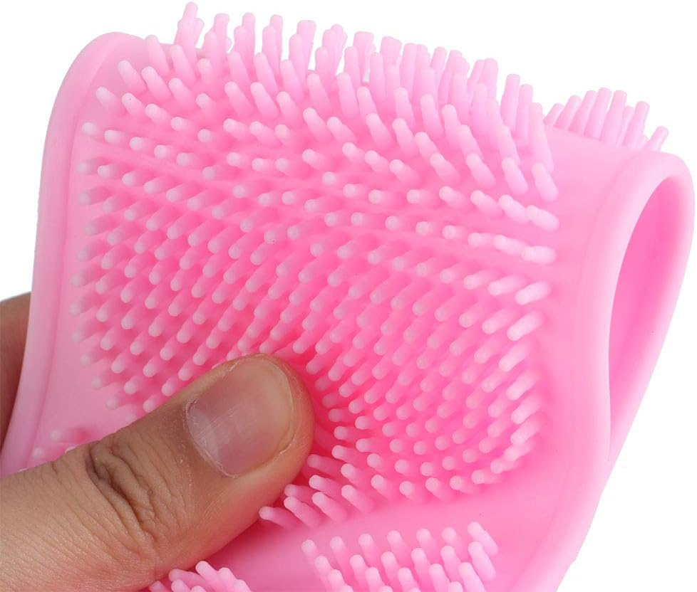 Alvinlite Shower Back Cleaner, Silicone Body Brush, Shower Back Cleaner, Long Back Cleaner, Exfoliating Loofah Brushes for Men and Women image number 4