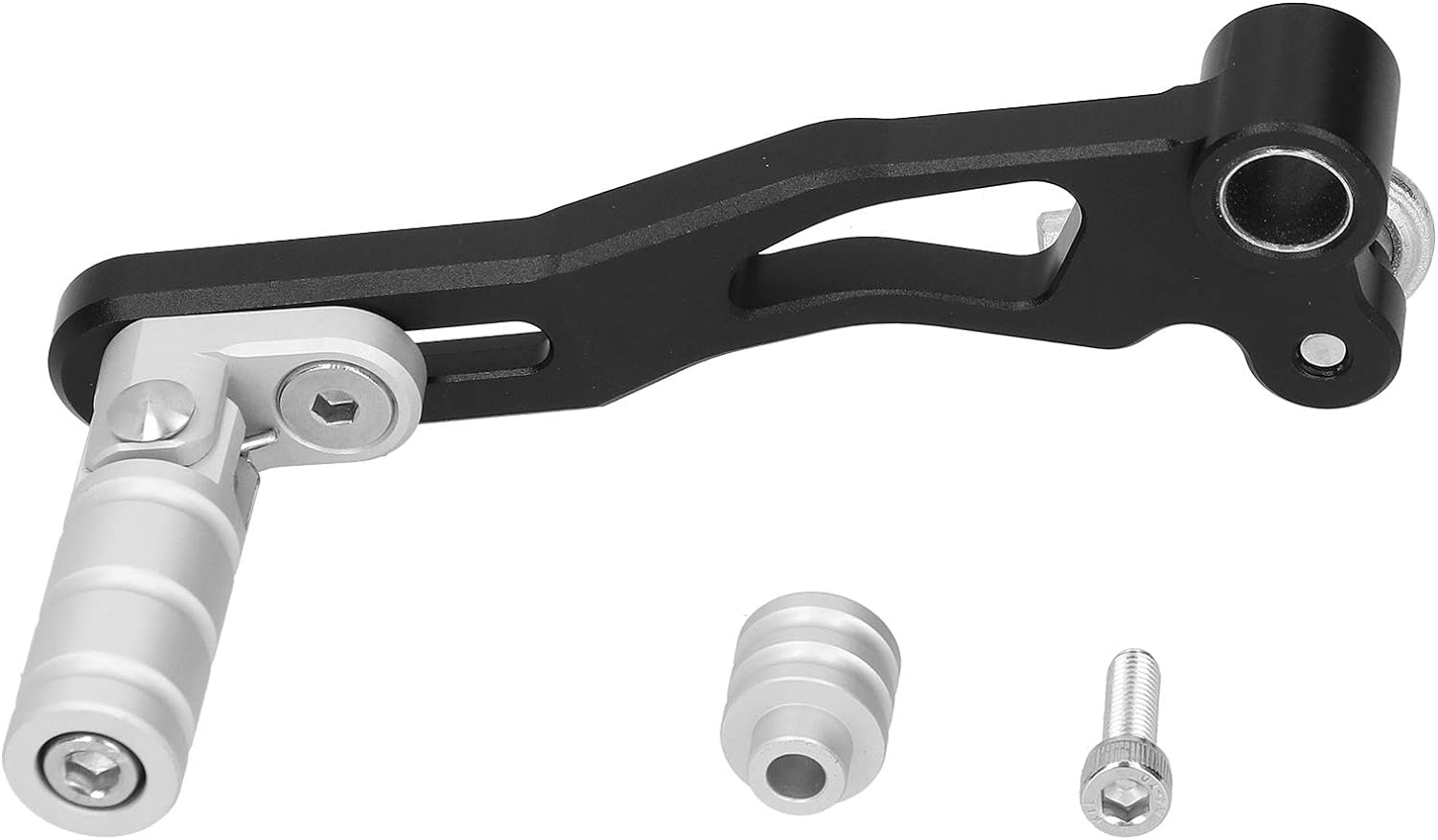 Qiilu 300 Gear Shifter Powersports Shift Levers Motorcycle Gear Shift Lever Folding Metal Gear Shifter for Z300 2015?2017 Automatic and Accessories image number 5